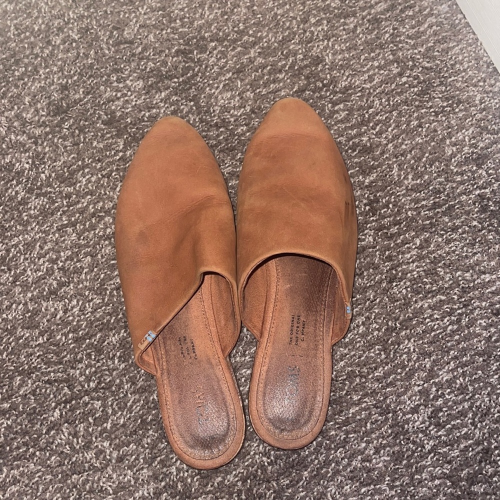 Toms mules size 8